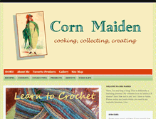 Tablet Screenshot of cornmaiden.com
